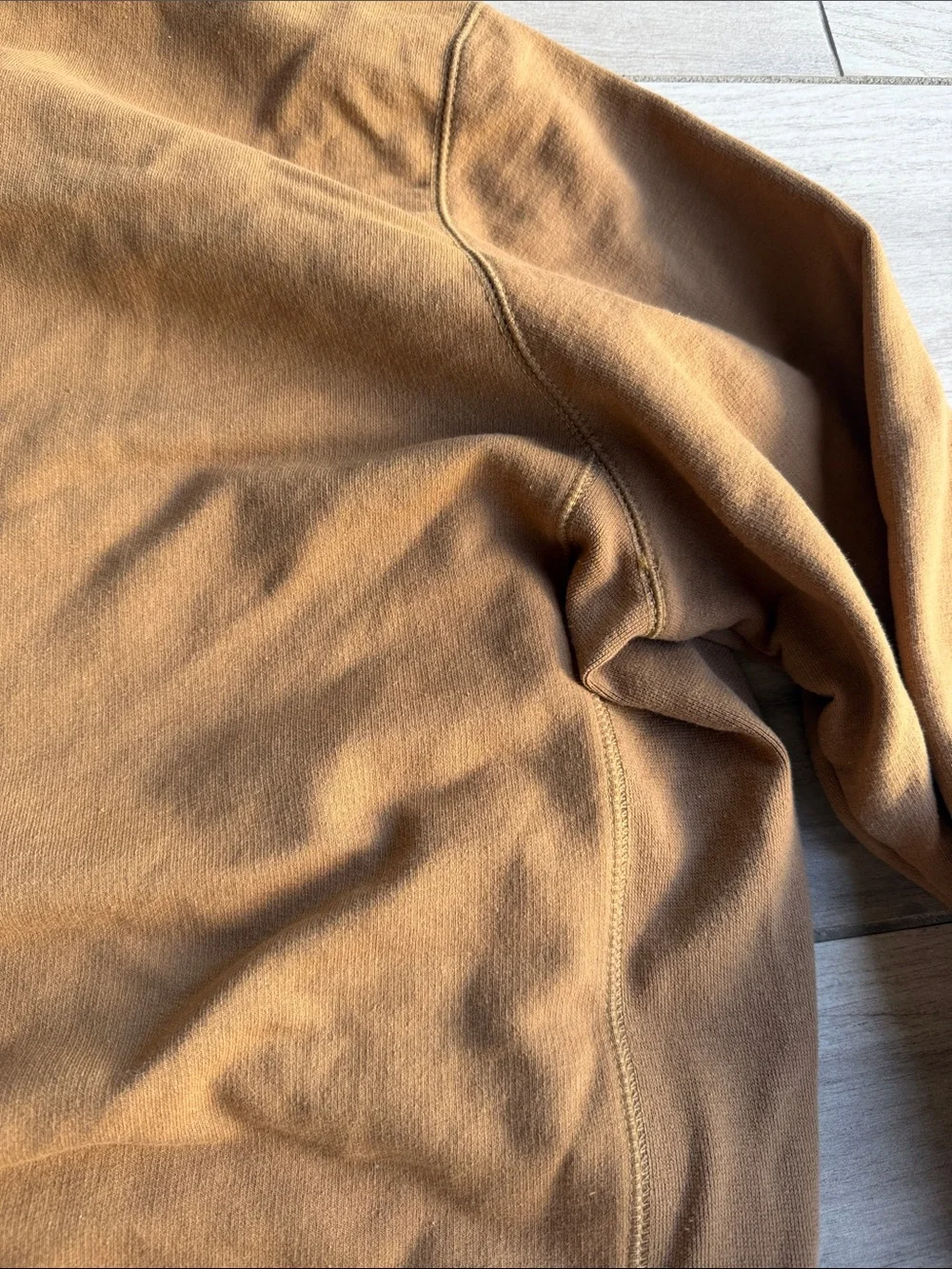 The North Face Men’s Brown Hooded Pullover Sweatshirt